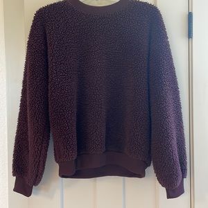 American Eagle Sherpa Crewneck